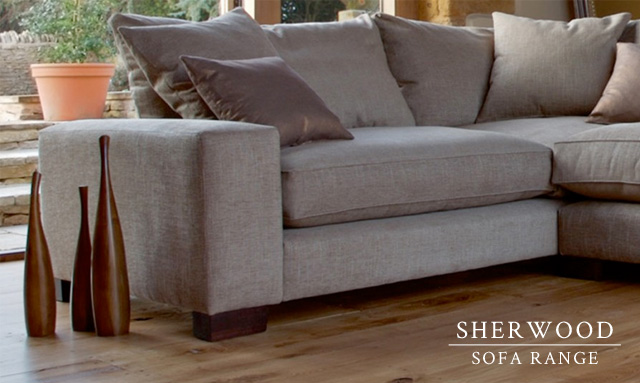 NEW Sherwood Corner Sofa at Darlings of Chelsea