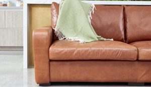 Sandhurst 3 Seater Sofa Bed in Old English Leather