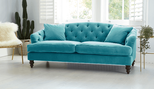 paisley-blue-velvet-sofa